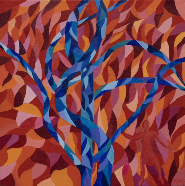 Arbre bleu (Collection Privée)