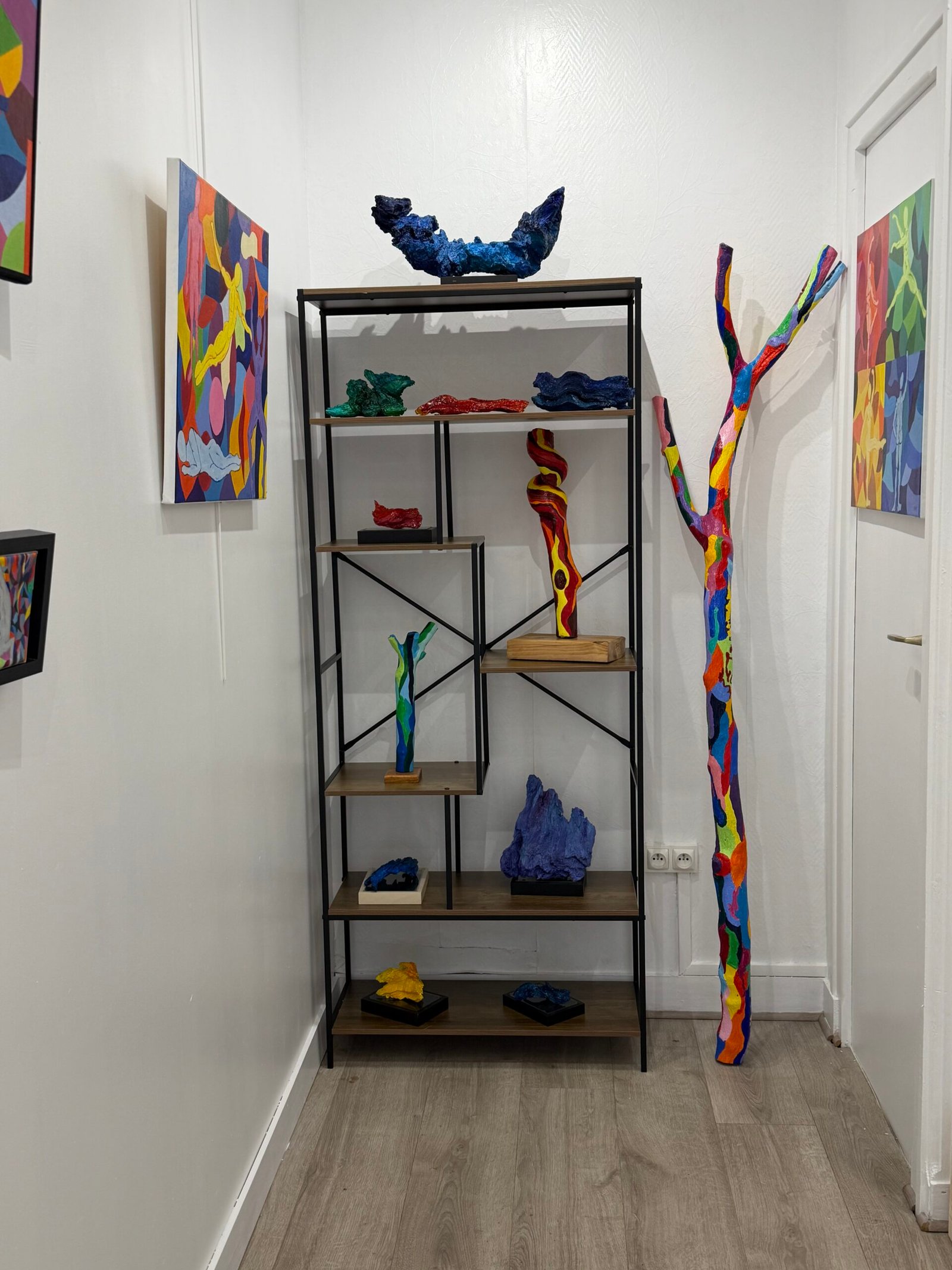 exposition de mes oeuvres Glaz Galerie 2